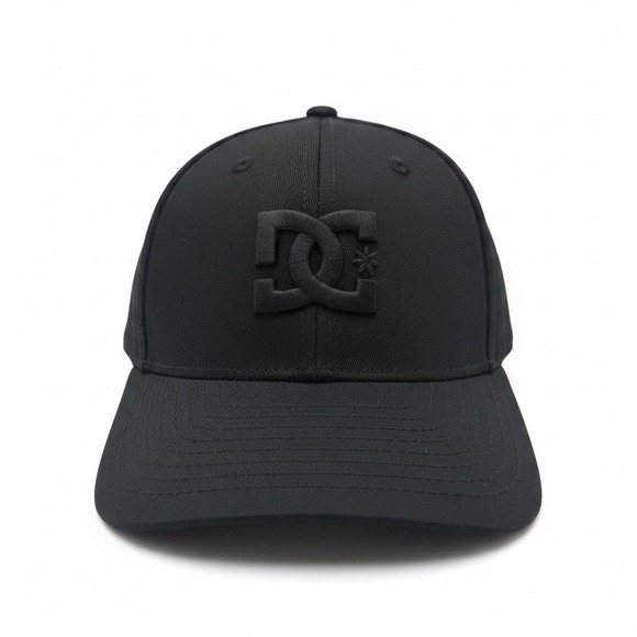 DC Other - DC Shoes Mens Snapback Hat Black‎ Embroidered Logo Baseball Cap OSFM Cotton